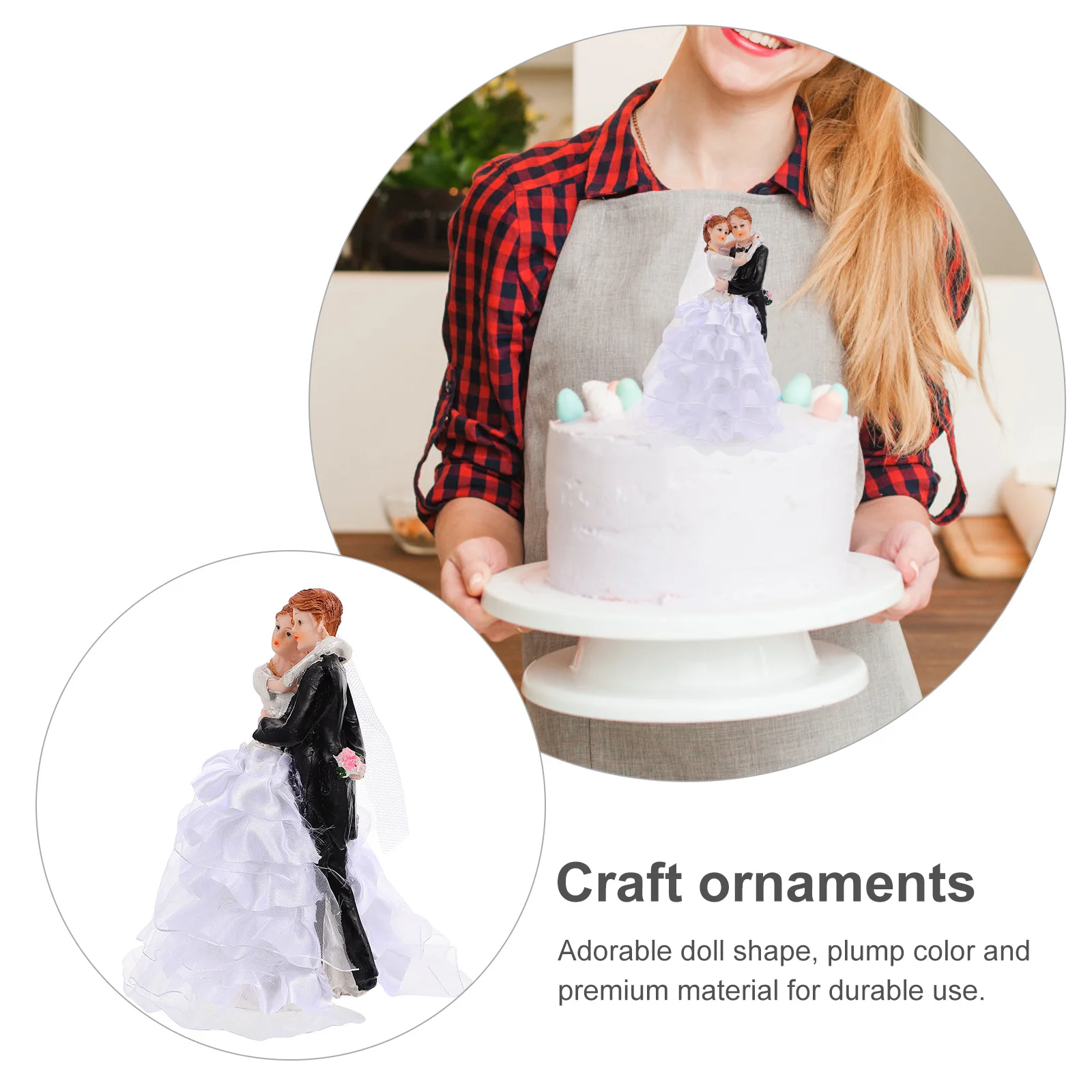 1Pcs Wedding Cake Decoration Adorable Bride Groom Couple Dancing Ornament Mini Cake Topper Party Craft Home Desktop Decor 
1Pcs Wedding Cake Decoration Adorable Bride Groom Couple Dancing Ornament Mini Cake Topper Party Craft Home Desktop Decor