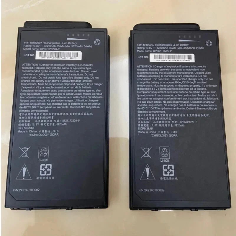 New BP3S1P3220-P441140100007 3ICP9/38/64 Laptop Battery 10.8V 35Wh 3220mAh For Getac A140242140100002 Tablet PC%100 test
New BP3S1P3220-P441140100007 3ICP9/38/64 Laptop Battery 10.8V 35Wh 3220mAh For Getac A140242140100002 Tablet PC%100 test