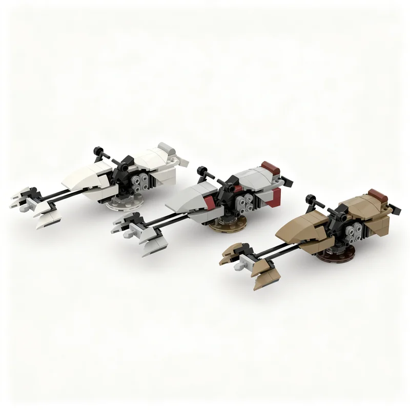 318pcs MOC 74 Z Speeder Bike BUNDLE Star Battle Model Building Blocks Construction Toy Christmas Gifts DIY Creative Idea Brick
318pcs MOC 74 Z Speeder Bike BUNDLE Star Battle Model Building Blocks Construction Toy Christmas Gifts DIY Creative Idea Brick
