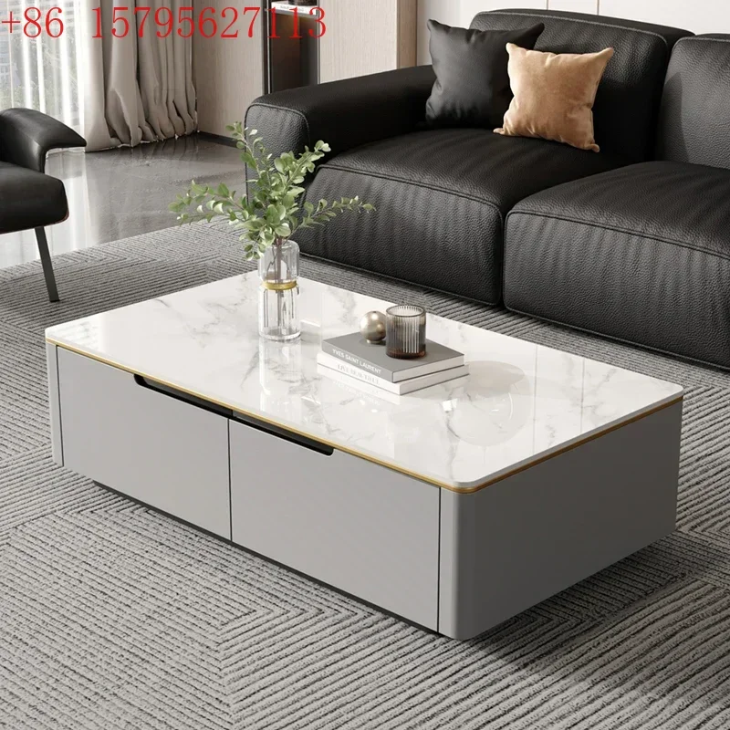 Design Luxury Modern Coffee Table Aesthetic Storage Drawer Minimalist White Coffee Table Living Room Mesa Centro Salon Furniture
Design Luxury Modern Coffee Table Aesthetic Storage Drawer Minimalist White Coffee Table Living Room Mesa Centro Salon Furniture