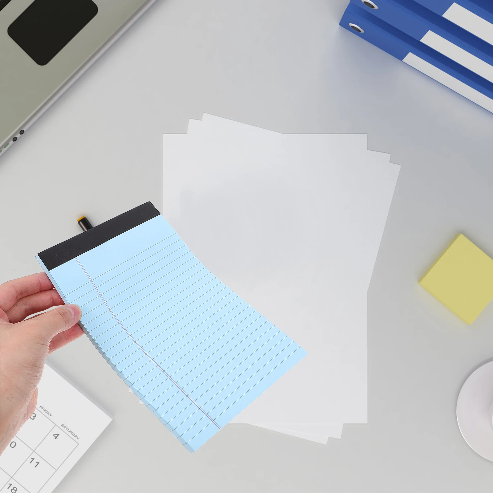 4pcs Lined Legal Pad Notepad For Students Office Workers Portable Memo Book Lightweight Idea Notebook Multi-Function Time
4pcs Lined Legal Pad Notepad For Students Office Workers Portable Memo Book Lightweight Idea Notebook Multi-Function Time