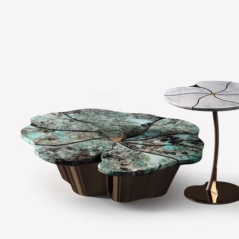 Minimalist natural marble coffee table Modern light luxury living room Home coffee table Small apartment
Minimalist natural marble coffee table Modern light luxury living room Home coffee table Small apartment