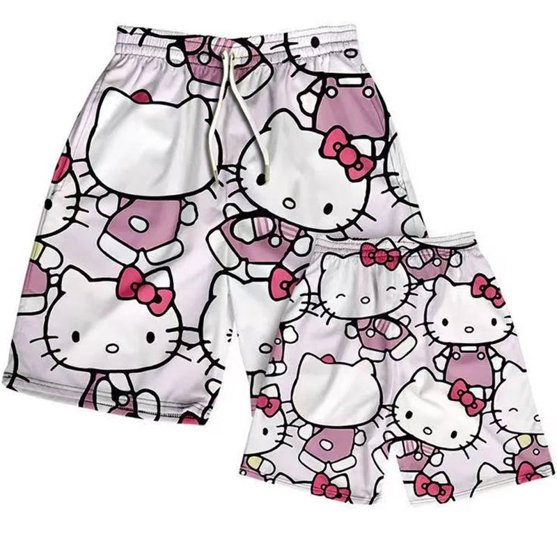 Cute Hello Kitty Summer Shorts Kawaii Thin Beach Loose Elastic Waistband Five Point Casual Pants Couple Sleepwear Shorts Gifts
Cute Hello Kitty Summer Shorts Kawaii Thin Beach Loose Elastic Waistband Five Point Casual Pants Couple Sleepwear Shorts Gifts