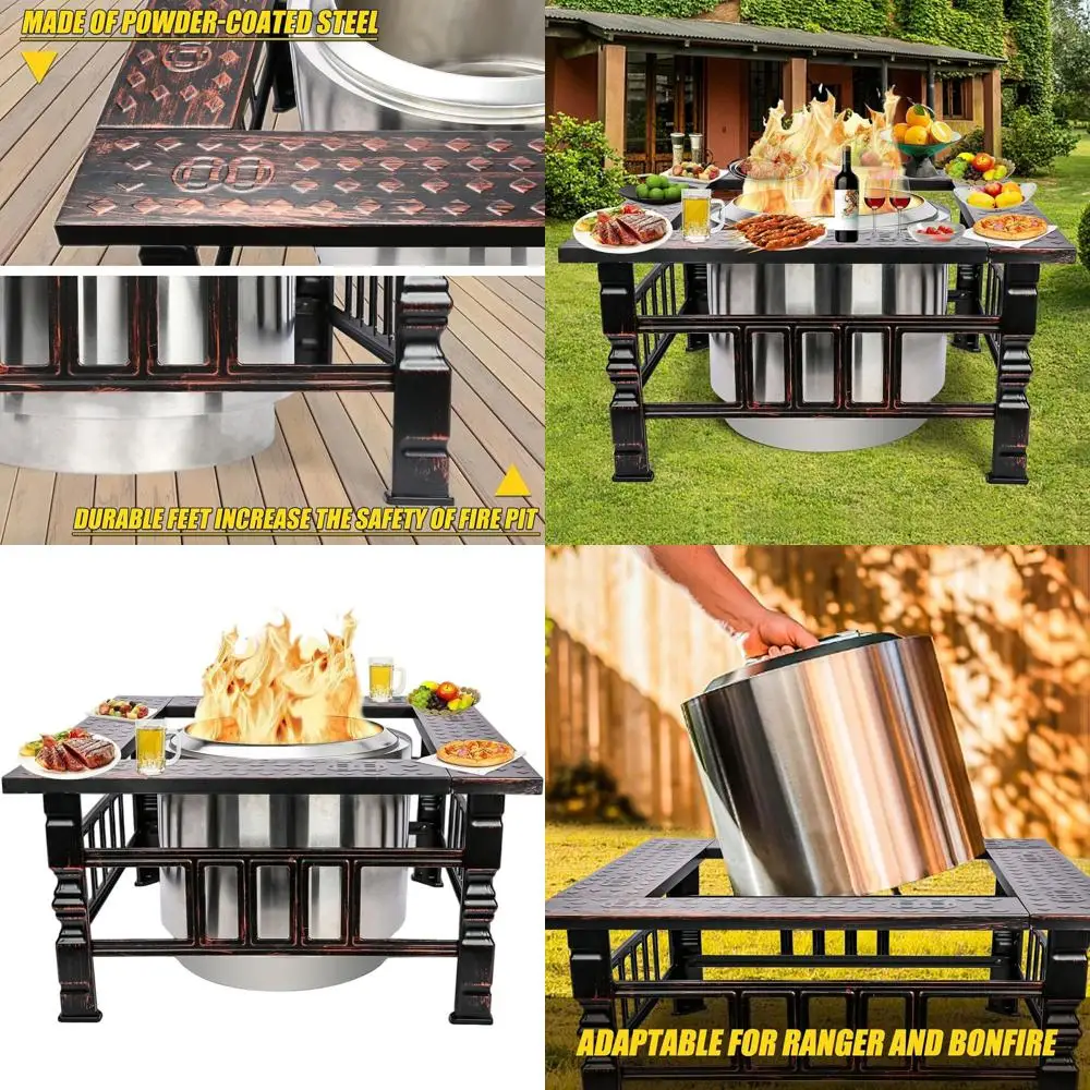 Стальная подставка для костра с порошковым покрытием для костра, большой настольный аксессуар для выжигания древесины на открытом воздухе
Стальная подставка для костра с порошковым покрытием для костра, большой настольный аксессуар для выжигания древесины на открытом воздухе