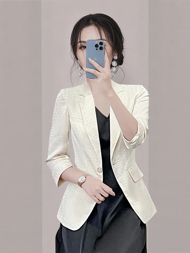 2024 Women's Clothing Simple and stylish suit jacket all-match top Spring Summer New No.69
2024 Women's Clothing Simple and stylish suit jacket all-match top Spring Summer New No.69