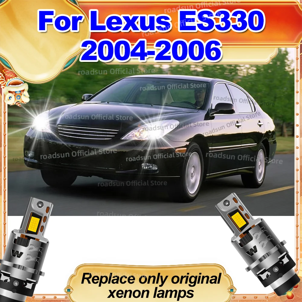 2 шт. светодиодная лампа для автомобильных фар Canbus 1:1 оригинальная ксеноновая HID лампа для Lexus ES330 2004 2005 2006
2 шт. светодиодная лампа для автомобильных фар Canbus 1:1 оригинальная ксеноновая HID лампа для Lexus ES330 2004 2005 2006