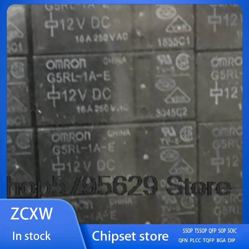 Новый 10 шт./лот G5RL-1A-E G5RL-1A G5RL-1A-E 12 В постоянного тока G5RL-1A-E-12 В постоянного тока 12 В 16 А 6 контактов
Новый 10 шт./лот G5RL-1A-E G5RL-1A G5RL-1A-E 12 В постоянного тока G5RL-1A-E-12 В постоянного тока 12 В 16 А 6 контактов