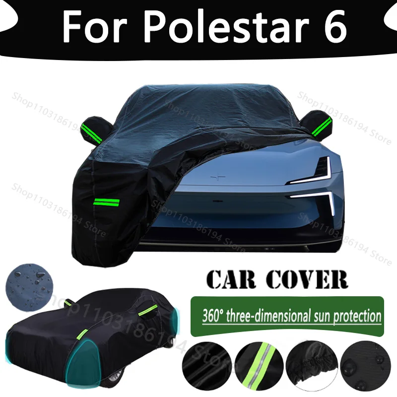 For Polestar 6 Outdoor Protection Full Car Cover Snow Covers Rainwater Sunshine Dustproof Scratches Car Cover
For Polestar 6 Outdoor Protection Full Car Cover Snow Covers Rainwater Sunshine Dustproof Scratches Car Cover