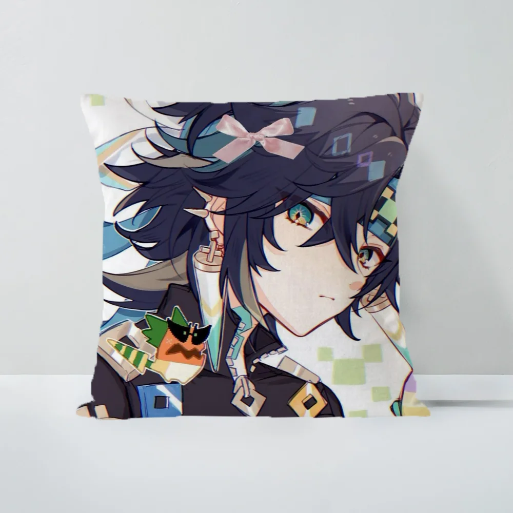 Decorative Cushions Cover Genshin Impact Kinich Pillow Cases for Sofa Living Room Decoration Ornamental Pillows Cushion Covers
Decorative Cushions Cover Genshin Impact Kinich Pillow Cases for Sofa Living Room Decoration Ornamental Pillows Cushion Covers