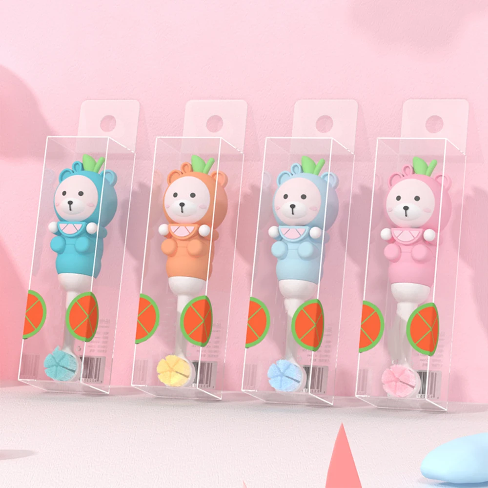 Cartoon Bear Baby Toothbrush High Quality Baby Kids Toothbrushes Ultra Soft Brush Toothbrush Children Toothbrush Teeth Care
Cartoon Bear Baby Toothbrush High Quality Baby Kids Toothbrushes Ultra Soft Brush Toothbrush Children Toothbrush Teeth Care