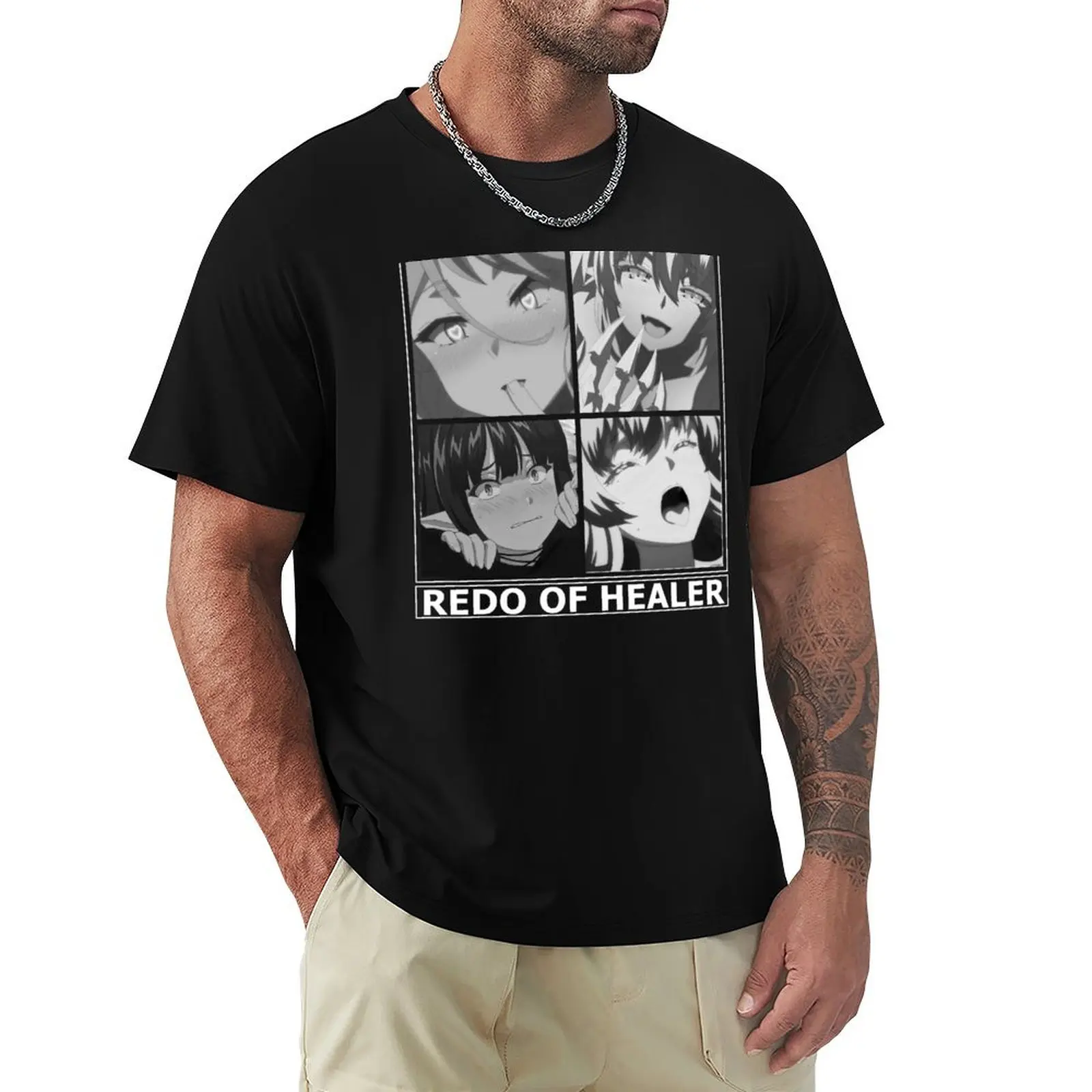 Setsuna, Freia, Clyret And Reese Redo Of Healer T-Shirt Soft Stretch Short Sleeve Top
Setsuna, Freia, Clyret And Reese Redo Of Healer T-Shirt Soft Stretch Short Sleeve Top