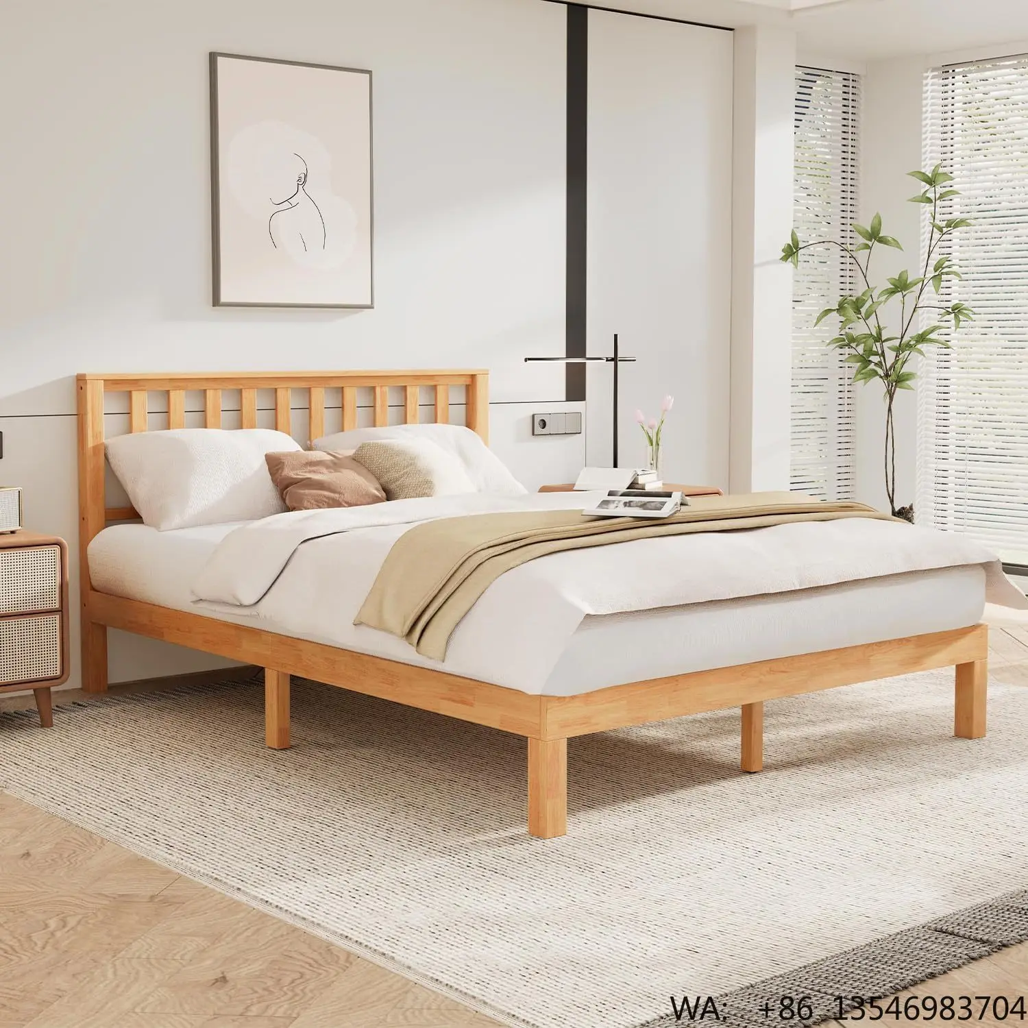 Modern Furniture Sleep Children Beds American Style Single Solid Wood Toddler Kids Frame Bed
Modern Furniture Sleep Children Beds American Style Single Solid Wood Toddler Kids Frame Bed