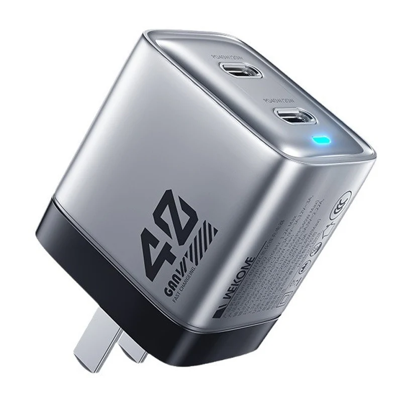 Luxmoc 40W GaN Fast Charger Dual Type-C Mini Charging Head For Iphone For Hua Wei For Laptop
Luxmoc 40W GaN Fast Charger Dual Type-C Mini Charging Head For Iphone For Hua Wei For Laptop