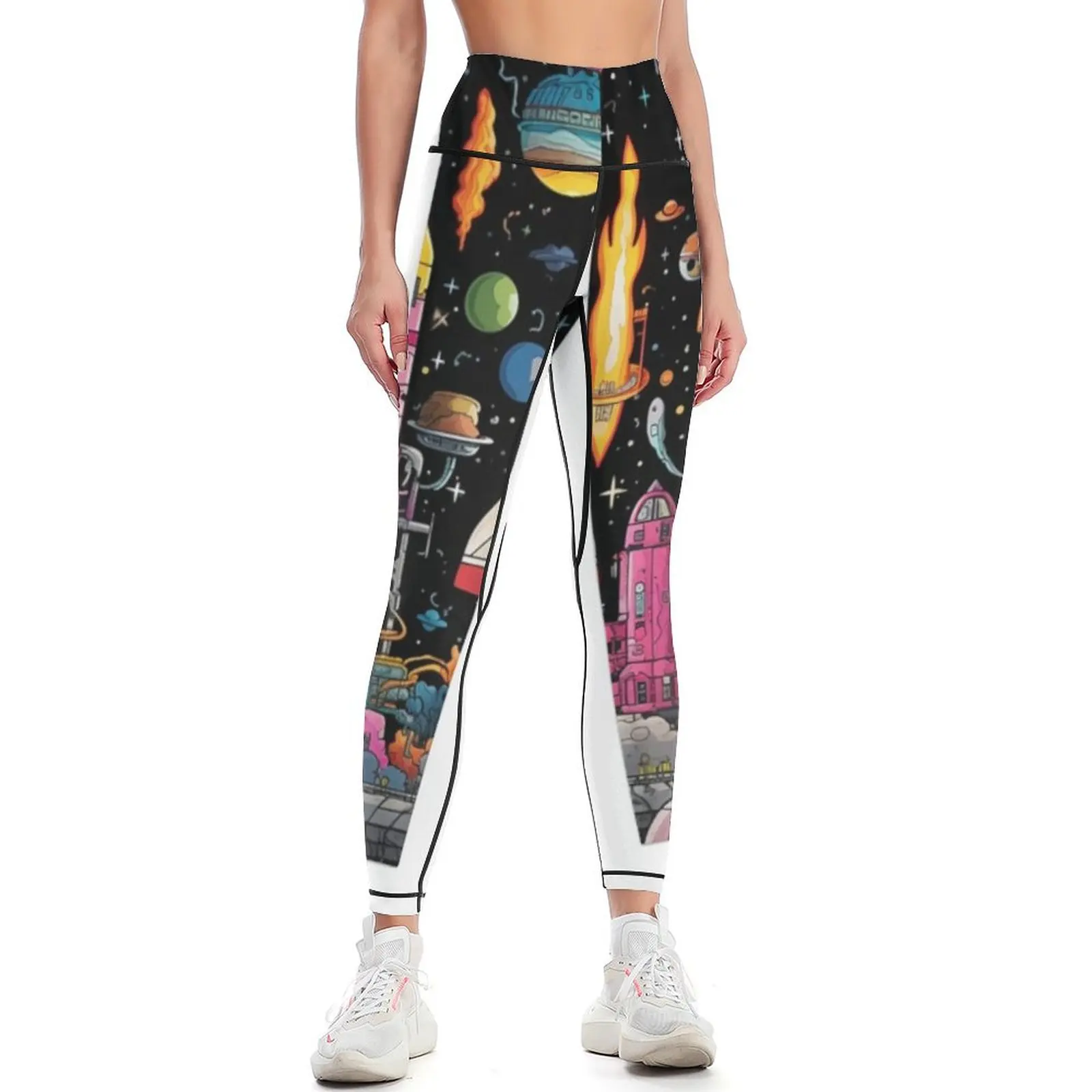 Cosmic rocket launch Leggings gym clothing Women's trousers gym sportswear woman Womens Leggings
Cosmic rocket launch Leggings gym clothing Women's trousers gym sportswear woman Womens Leggings
