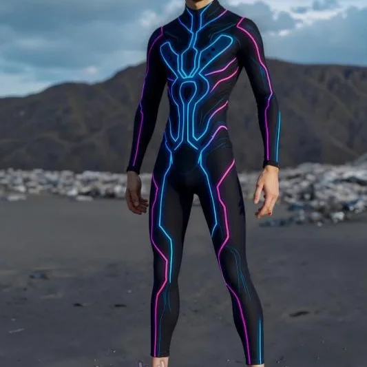 Geometric 3D Print Bodysuit Elastic Zentai Stage Performance Suit Cosplay Men Costume Halloween Carnival Party Jumpsuit
Geometric 3D Print Bodysuit Elastic Zentai Stage Performance Suit Cosplay Men Costume Halloween Carnival Party Jumpsuit