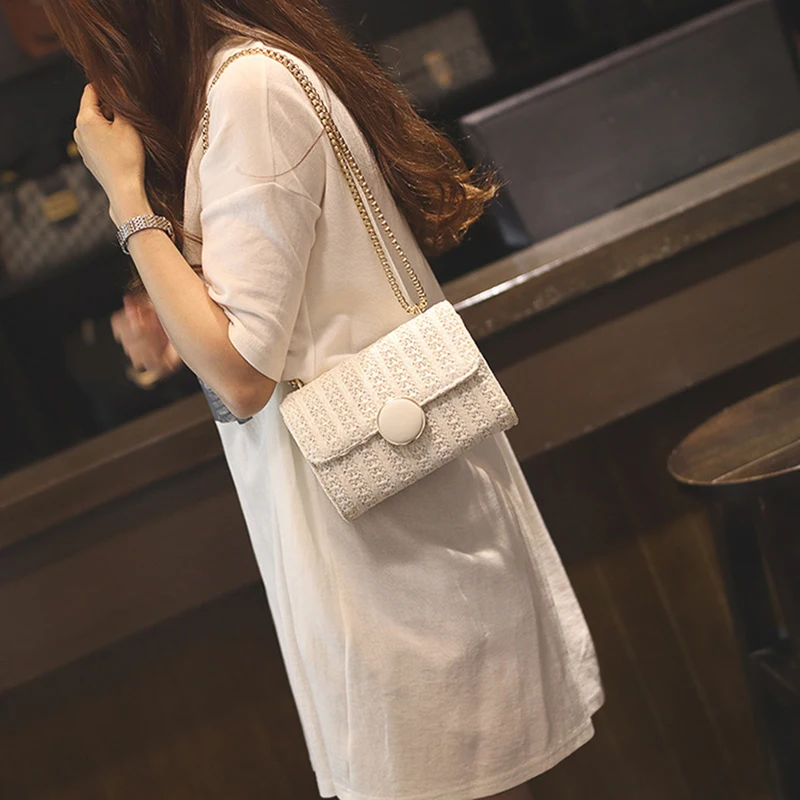 TRSYPHXM 2025 new Straw woven bag, small bag, women's 2025 new Korean version, versatile mini chain crossbody bag for women
TRSYPHXM 2025 new Straw woven bag, small bag, women's 2025 new Korean version, versatile mini chain crossbody bag for women