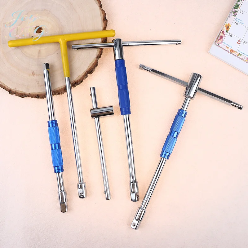 Hot Sale Multifunctional T-Handle Socket Wrench Set, Interchangeable Socket And Lever Bar, Easy To Use Hand Tool For Repair Work
Hot Sale Multifunctional T-Handle Socket Wrench Set, Interchangeable Socket And Lever Bar, Easy To Use Hand Tool For Repair Work