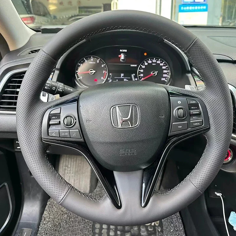 100% подходит для Honda UR-V 2017-2024 Spirior 2014-2017 Acura MDX CDX RDX TLX, прошитый вручную чехол из натуральной кожи на руль автомобиля
100% подходит для Honda UR-V 2017-2024 Spirior 2014-2017 Acura MDX CDX RDX TLX, прошитый вручную чехол из натуральной кожи на руль автомобиля