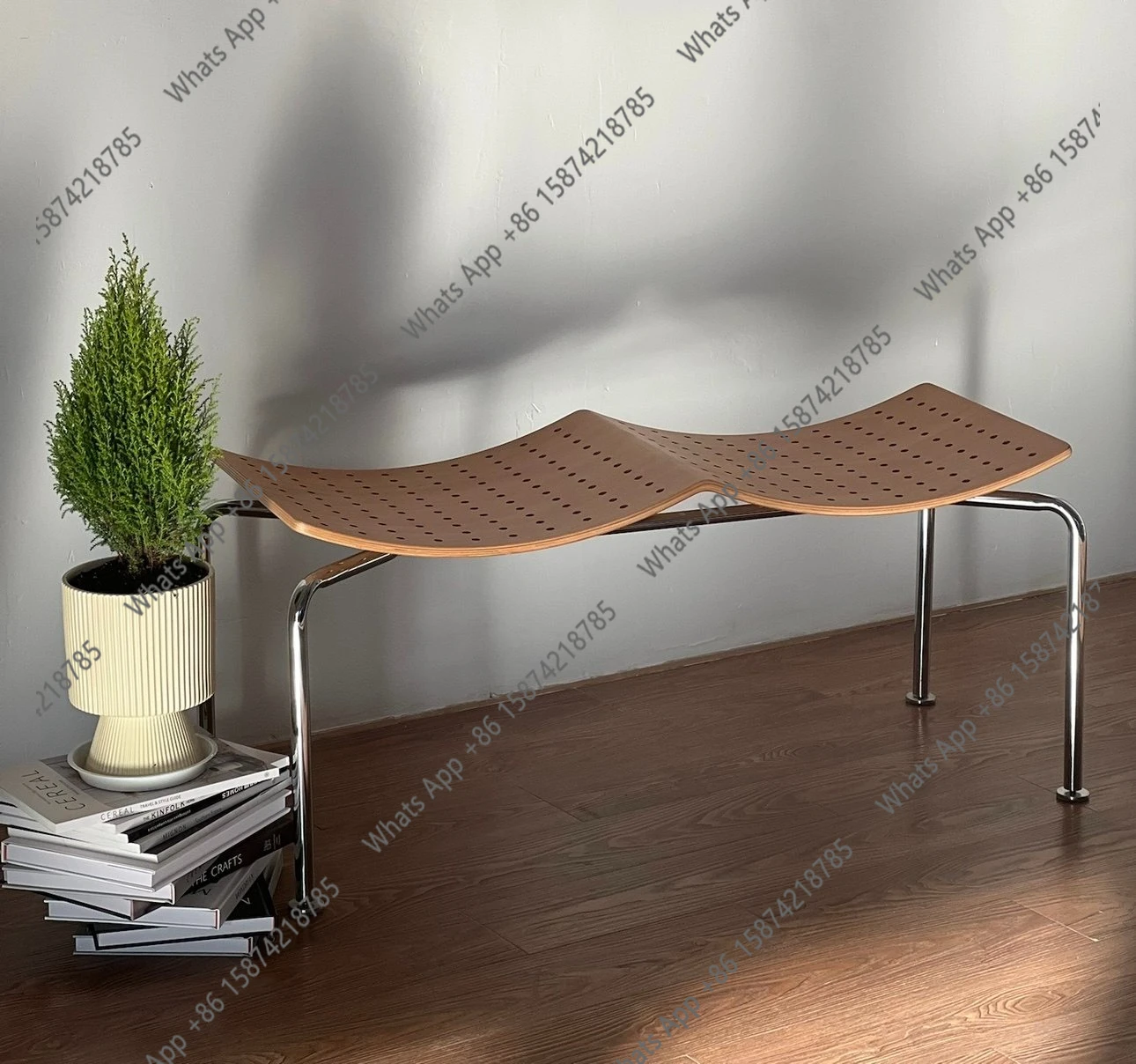 Designer Footrest for Bedroom Space Saving Furniture Bench Vintage Solid Wood Shoe Bench - Mid-Century Modern Bed End Stool,
Designer Footrest for Bedroom Space Saving Furniture Bench Vintage Solid Wood Shoe Bench - Mid-Century Modern Bed End Stool,