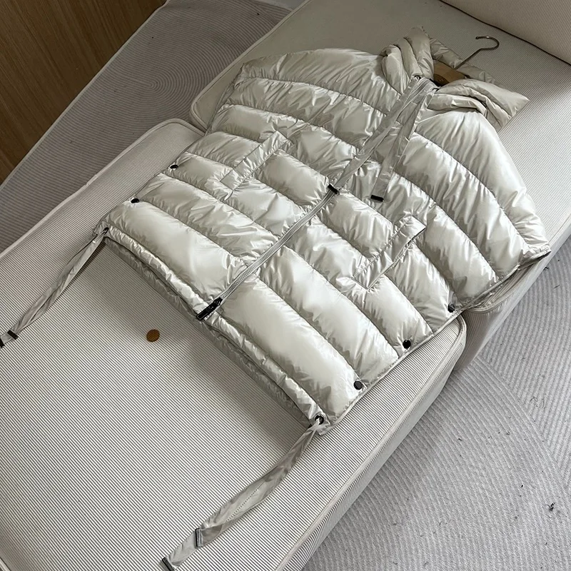 Женский утепленный жилет на осень-зиму 2026 из белого утиного пуха, свободный крой, с капюшоном, двойная молния, утолщенный, верхняя одежда
Женский утепленный жилет на осень-зиму 2026 из белого утиного пуха, свободный крой, с капюшоном, двойная молния, утолщенный, верхняя одежда