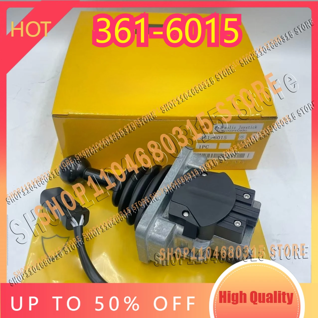 Запчасти для экскаваторов: высококачественный гидравлический джойстик-контроллер 361-6015 (3616015) для 950H, 962H, 966H
Запчасти для экскаваторов: высококачественный гидравлический джойстик-контроллер 361-6015 (3616015) для 950H, 962H, 966H