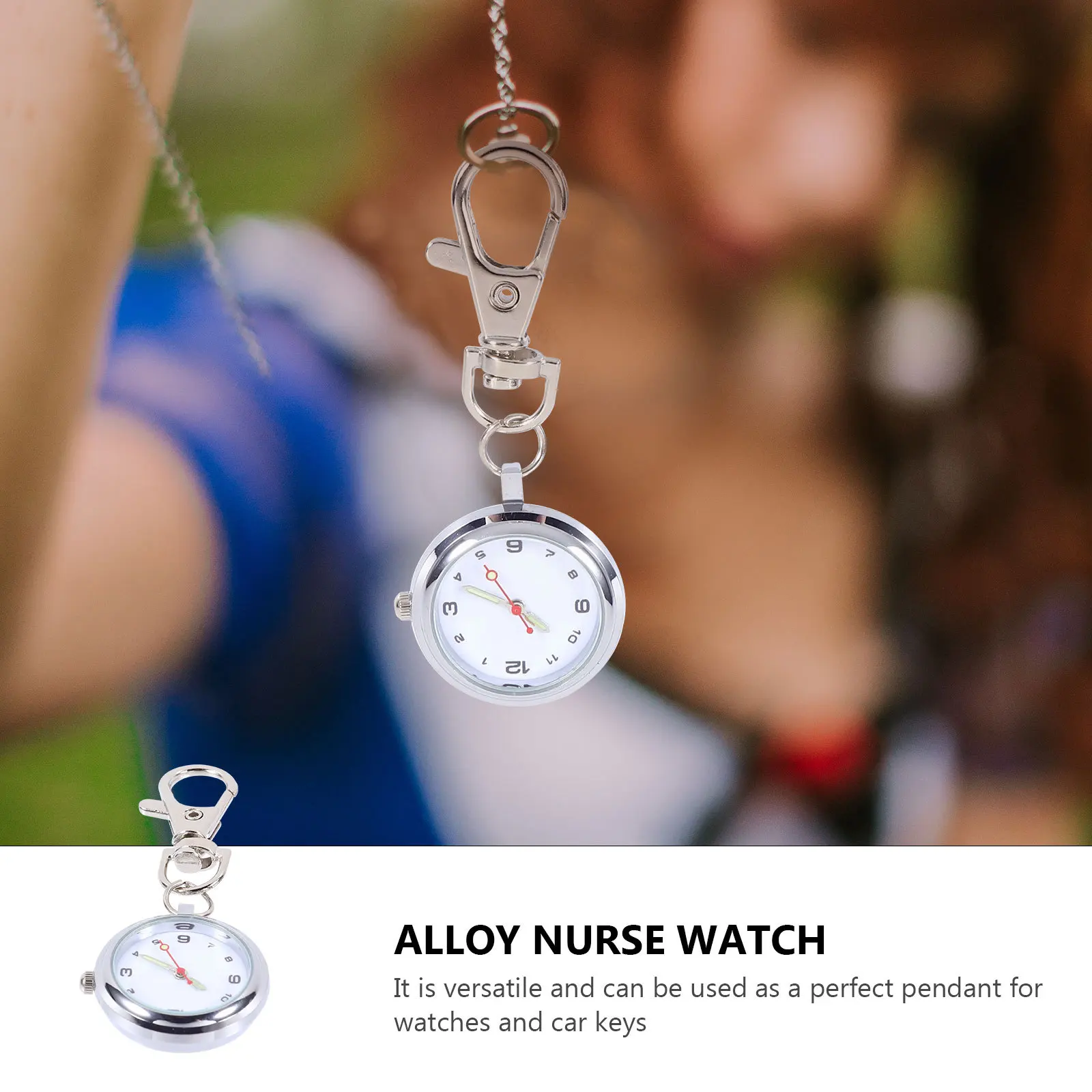 1Pcs Vintage Quartz Nurse Pocket Watch Keychain Alloy Large Dial Pocket Keyring Easy to Use Alloy Nurse Watch Vintage Key Ring
1Pcs Vintage Quartz Nurse Pocket Watch Keychain Alloy Large Dial Pocket Keyring Easy to Use Alloy Nurse Watch Vintage Key Ring