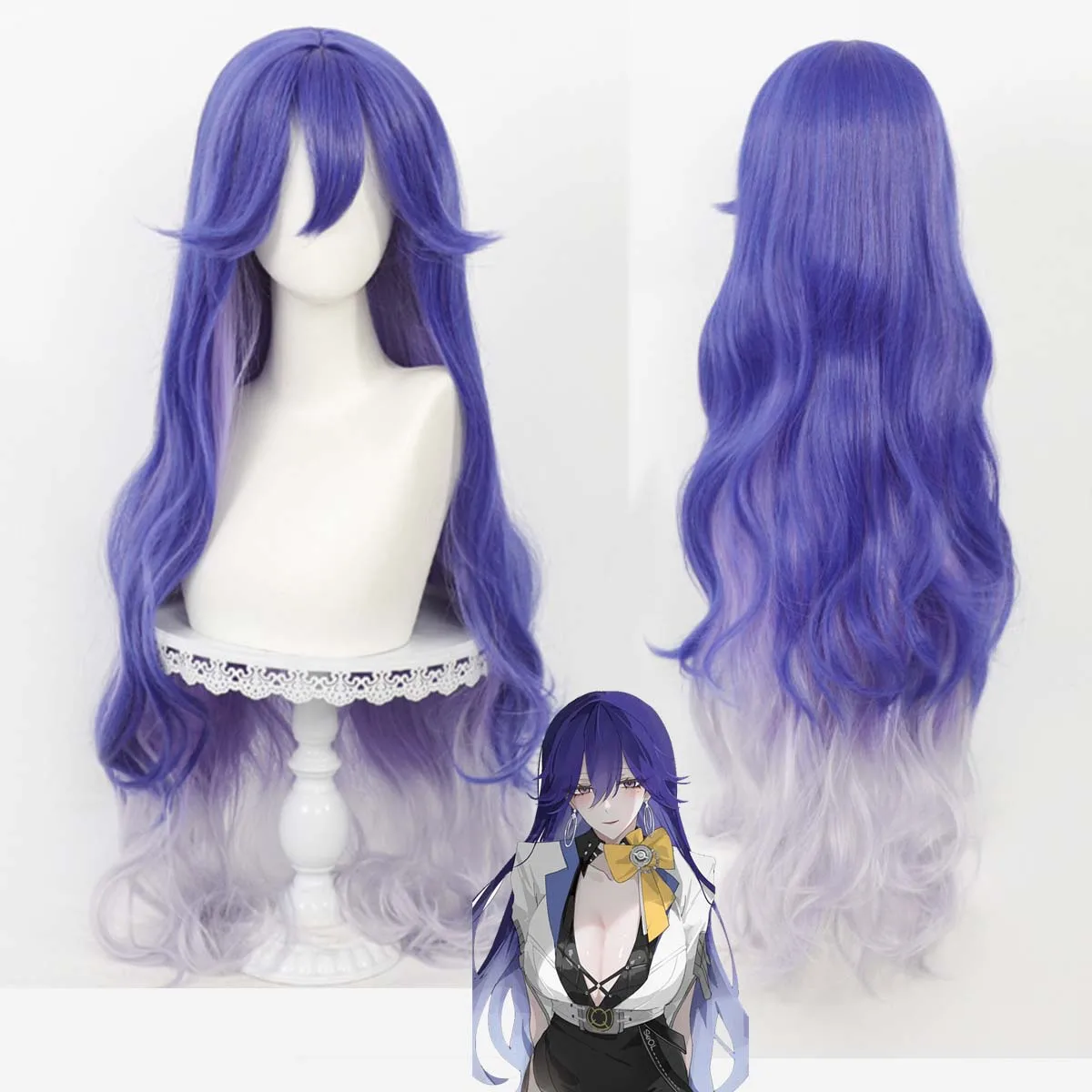 Women Game Wuthering Waves Lucilla Cosplay Long Wavy Heat Resistant Wig
Women Game Wuthering Waves Lucilla Cosplay Long Wavy Heat Resistant Wig