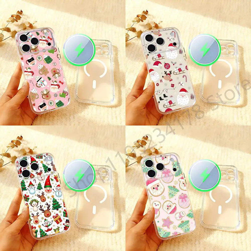 Santa Claus Christmas gifts Phone Case For iPhone 17,16,15,14,13,12,11 Pro,Max,Plus,Mini,Air,E Magnetic Magsafe Frosted Clear
Santa Claus Christmas gifts Phone Case For iPhone 17,16,15,14,13,12,11 Pro,Max,Plus,Mini,Air,E Magnetic Magsafe Frosted Clear