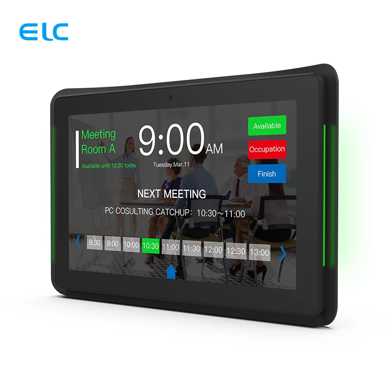 Access Control RFID POE Power LED Light Meeting Room Booking System Tablet Wall Mount 10.1 LCD Touch Screen
Access Control RFID POE Power LED Light Meeting Room Booking System Tablet Wall Mount 10.1 LCD Touch Screen