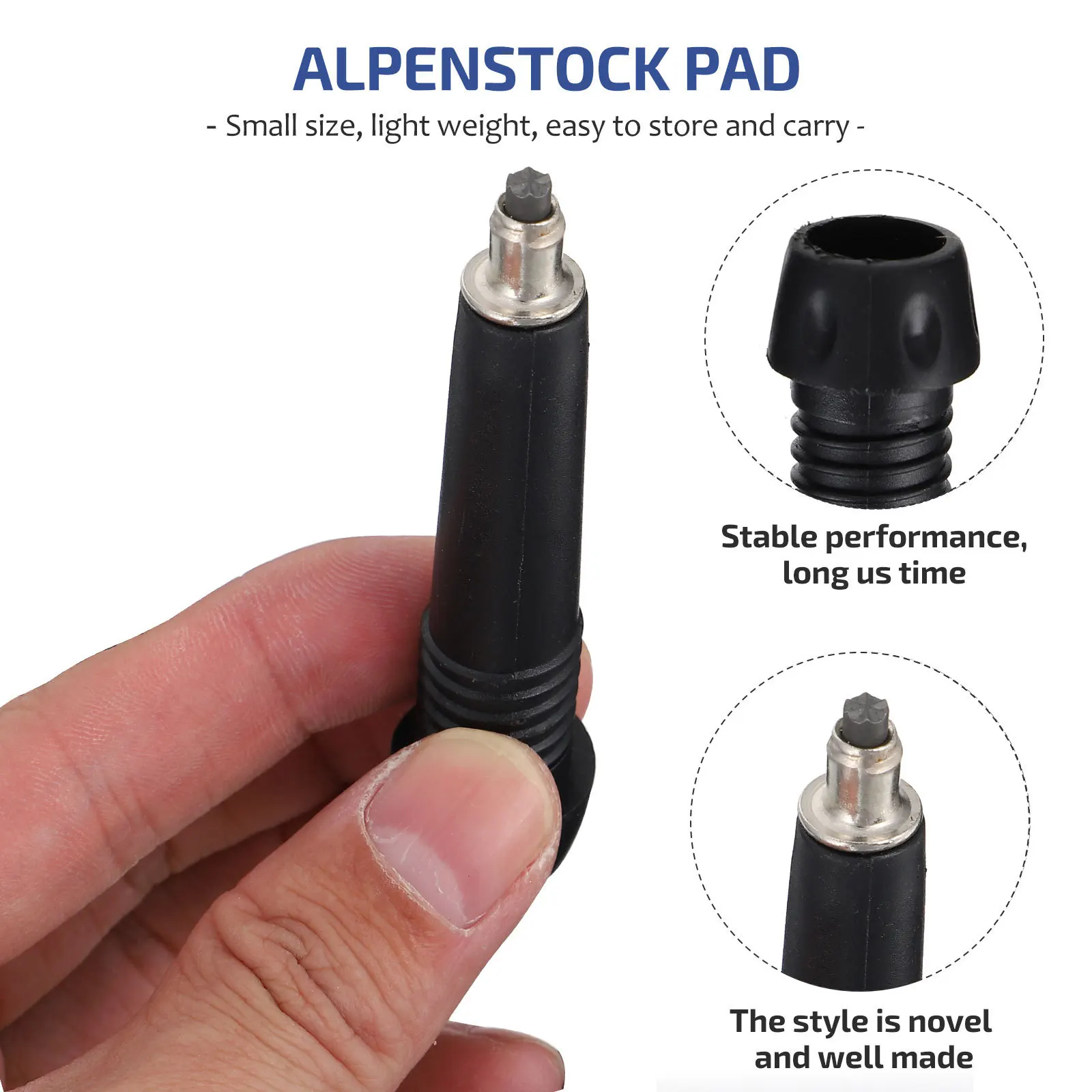 4Pcs Trekking Pole Tip Heavy Duty Tungsten Steel Walking Sticks Replacement Part Climbing Rod Protector Outdoor Adventure
4Pcs Trekking Pole Tip Heavy Duty Tungsten Steel Walking Sticks Replacement Part Climbing Rod Protector Outdoor Adventure