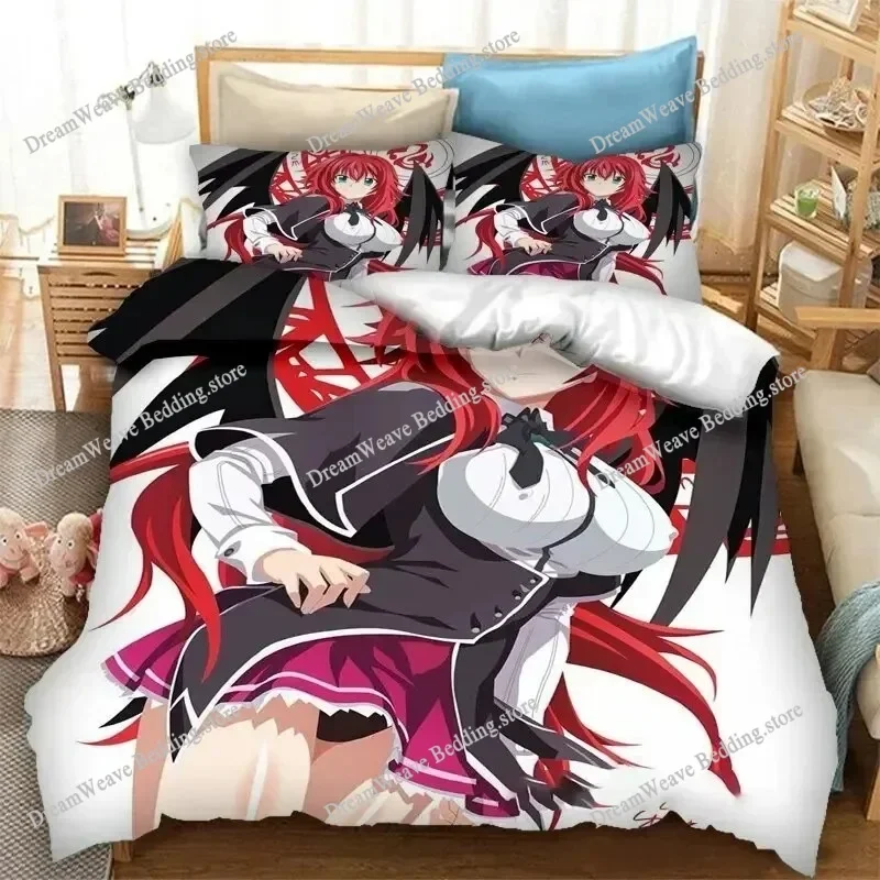 Anime High School DxD Bedding Set Duvet Cover Bedroom Comforter Covers Single Twin King Size Quilt Cover Home Textile963963
Anime High School DxD Bedding Set Duvet Cover Bedroom Comforter Covers Single Twin King Size Quilt Cover Home Textile963963