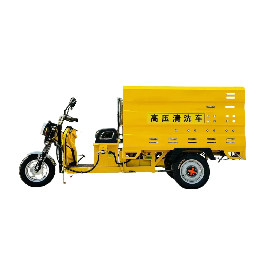 Handhanded sweeper Fully enclosed electric three-wheel drive cleaning sprinkler truck
Handhanded sweeper Fully enclosed electric three-wheel drive cleaning sprinkler truck