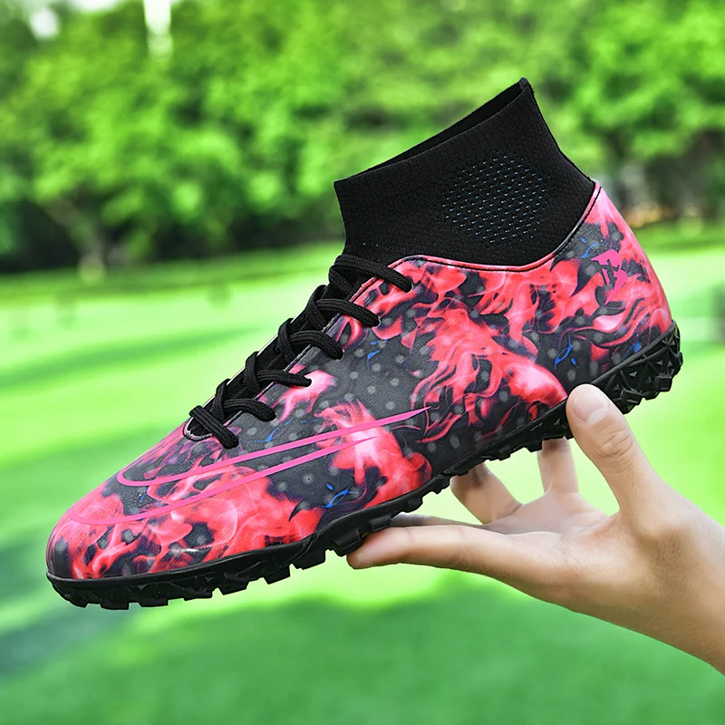 Quality Football Boots Cleats Wholesale C.Ronaldo Durable Light Comfortable Soccer Shoes Outdoor Genuine Futsal Studded Sneakers
Quality Football Boots Cleats Wholesale C.Ronaldo Durable Light Comfortable Soccer Shoes Outdoor Genuine Futsal Studded Sneakers