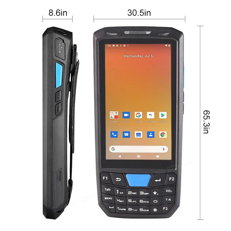 Ручной терминал Android 13, 4G, 64G, 2D-сканер штрих-кода с камерой 8 МП и дизайном IP66
Ручной терминал Android 13, 4G, 64G, 2D-сканер штрих-кода с камерой 8 МП и дизайном IP66