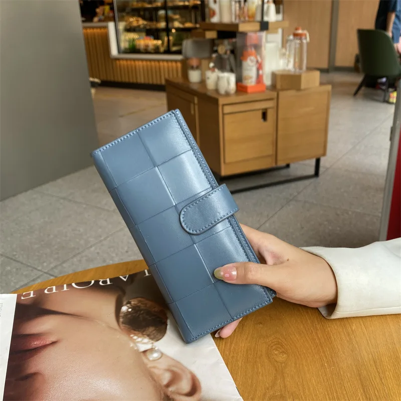 New Fashion Cow Genuine Leather Women Long Wallets Real Leather Female Luxury Brand Design Clutch Girl Lady Gift Cash Purse
New Fashion Cow Genuine Leather Women Long Wallets Real Leather Female Luxury Brand Design Clutch Girl Lady Gift Cash Purse