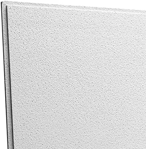 Acoustic 2x2 Drop Ceiling Tiles - Box of 10 - Fire Rated, Noise Reducing, Humidity Resistant
Acoustic 2x2 Drop Ceiling Tiles - Box of 10 - Fire Rated, Noise Reducing, Humidity Resistant