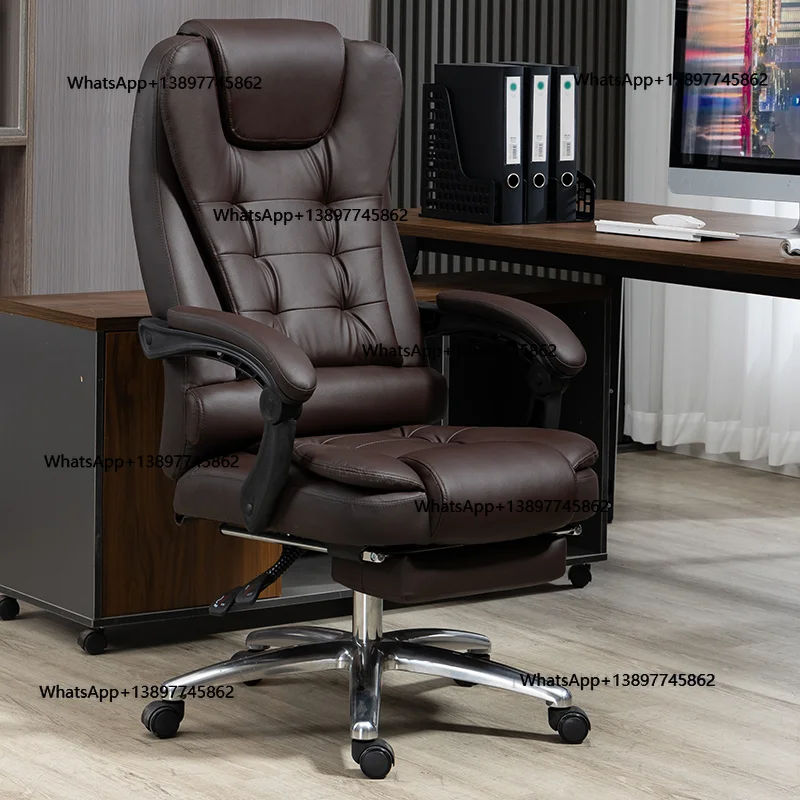 Peiqi высококачественное офисное кресло для босса из искусственной кожи с подставкой для ног, домашний компьютерный стол, кресло с откидной спинкой, регулируемый подъемный массажный чай
Peiqi высококачественное офисное кресло для босса из искусственной кожи с подставкой для ног, домашний компьютерный стол, кресло с откидной спинкой, регулируемый подъемный массажный чай
