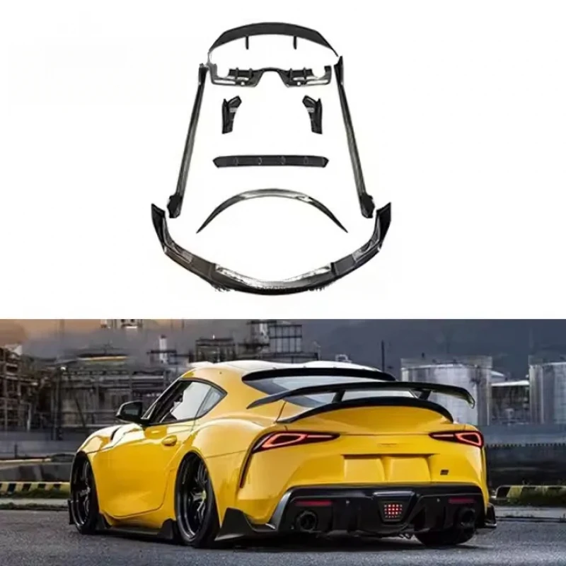 Lightweight Carbon Fiber Full Bodykit Set for Supra A90 MK5 Perfect Fit Front Lip Diffuser Wing Spoiler Vehicle Exterior Compone
Lightweight Carbon Fiber Full Bodykit Set for Supra A90 MK5 Perfect Fit Front Lip Diffuser Wing Spoiler Vehicle Exterior Compone
