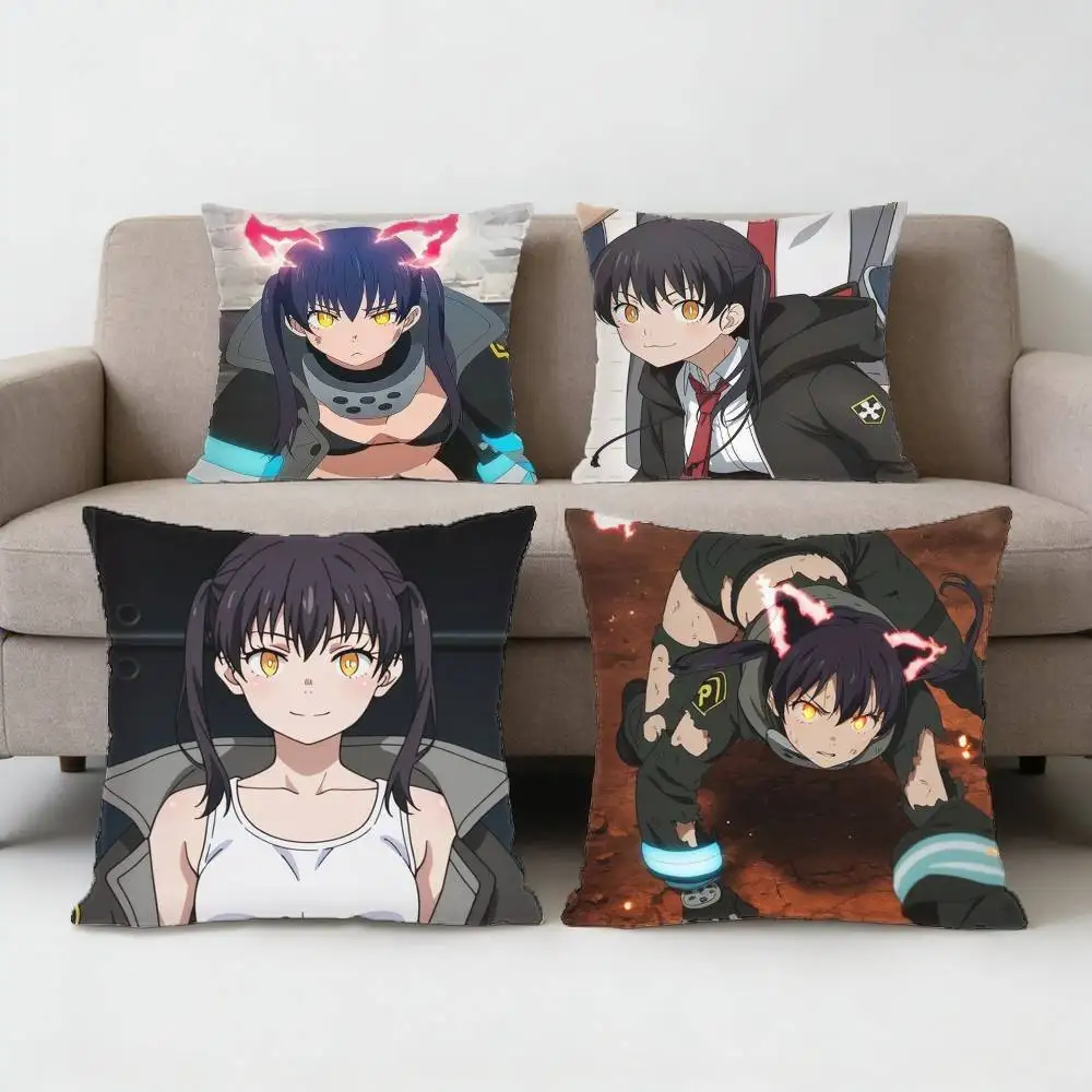 Fire Force Tamaki Kotatsu Pillow Case Sofa Living Room for Bedroom car Headboard Backrest Cushion Square Cushion Nap Time
Fire Force Tamaki Kotatsu Pillow Case Sofa Living Room for Bedroom car Headboard Backrest Cushion Square Cushion Nap Time