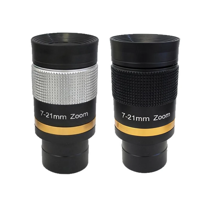 1.25inch Zoom Telescope Eyepiece 7-21mm HD Full Metal Zooming Eyepiece with FMC Green Film for Astronomical Telescopes
1.25inch Zoom Telescope Eyepiece 7-21mm HD Full Metal Zooming Eyepiece with FMC Green Film for Astronomical Telescopes
