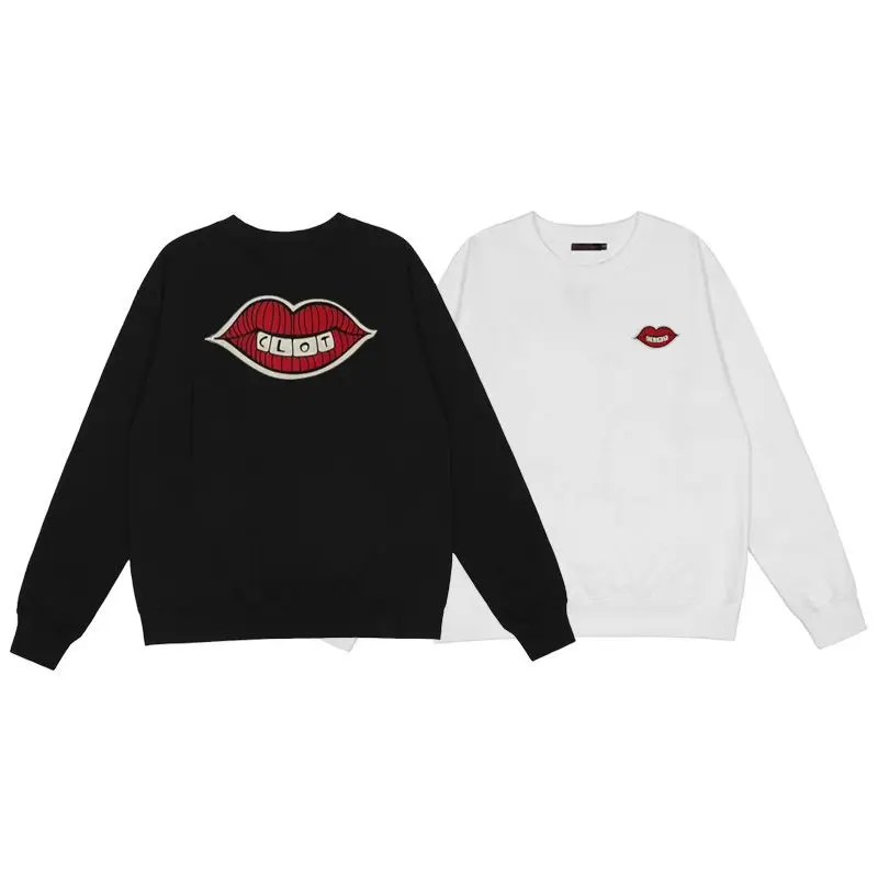 Big Lips Fashion Printed Men's and Women's Hoodie Round Neck Casual Long Sleeve Hoodie High Quality Pure Cotton Top
Big Lips Fashion Printed Men's and Women's Hoodie Round Neck Casual Long Sleeve Hoodie High Quality Pure Cotton Top