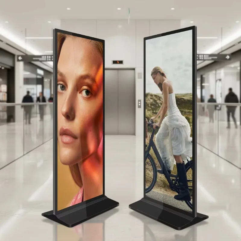 75 Inches Touch Screen LCD Digital Signage Floor Stand with Aluminum Alloy Frame for Shopping Mall Advertising Media
75 Inches Touch Screen LCD Digital Signage Floor Stand with Aluminum Alloy Frame for Shopping Mall Advertising Media