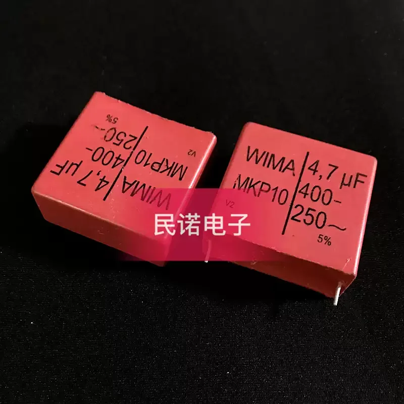 German Weima capacitor WIMA MKP10 400V 4.7UF 400V475 4u7 pin distance 37.5mm
German Weima capacitor WIMA MKP10 400V 4.7UF 400V475 4u7 pin distance 37.5mm