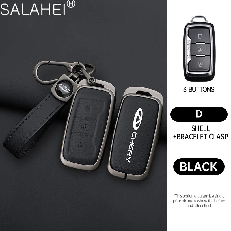 Alloy Leather Car Key Cover Case Protector For Chery Jetour X70 X70M X70S X90 X95 Plus 2020 2021 2022 Auto Keychain Accessories
Alloy Leather Car Key Cover Case Protector For Chery Jetour X70 X70M X70S X90 X95 Plus 2020 2021 2022 Auto Keychain Accessories