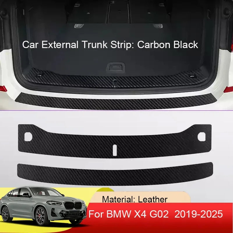 Для BMW X4 G02 2019-2025 порог автомобиля, полоса на порог, внутренняя внешняя защита багажника, противоударная накладка из искусственной кожи, автоаксессуар
Для BMW X4 G02 2019-2025 порог автомобиля, полоса на порог, внутренняя внешняя защита багажника, противоударная накладка из искусственной кожи, автоаксессуар