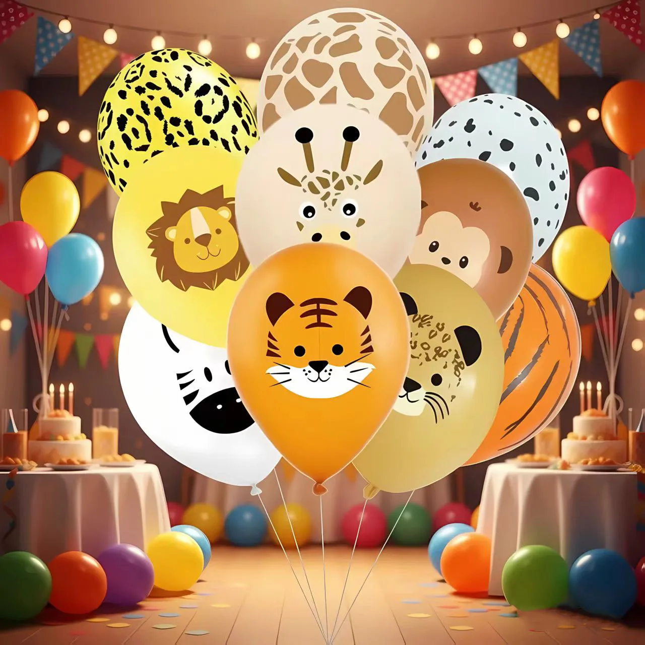 10/20pcs 1lot Forest Animal Theme Balloon Set Daily Toy Balloon Baby Birthday Party Decoration Balloon One Year Photo Props
10/20pcs 1lot Forest Animal Theme Balloon Set Daily Toy Balloon Baby Birthday Party Decoration Balloon One Year Photo Props