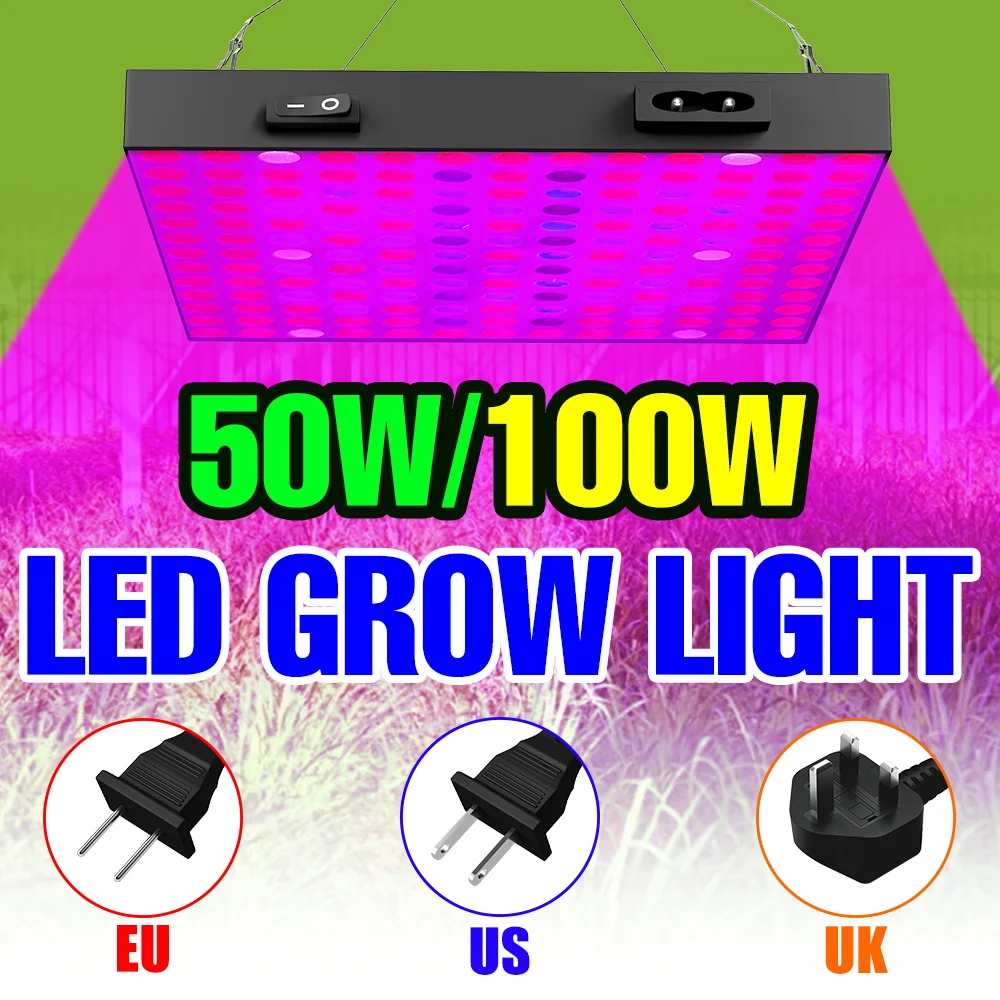 100W Full Spectrum Grow Light LED Indoor Quantum Board Plant Fill Lamp Greenhouse Tent Vegs Hydroponic Cultivation Lighting
100W Full Spectrum Grow Light LED Indoor Quantum Board Plant Fill Lamp Greenhouse Tent Vegs Hydroponic Cultivation Lighting