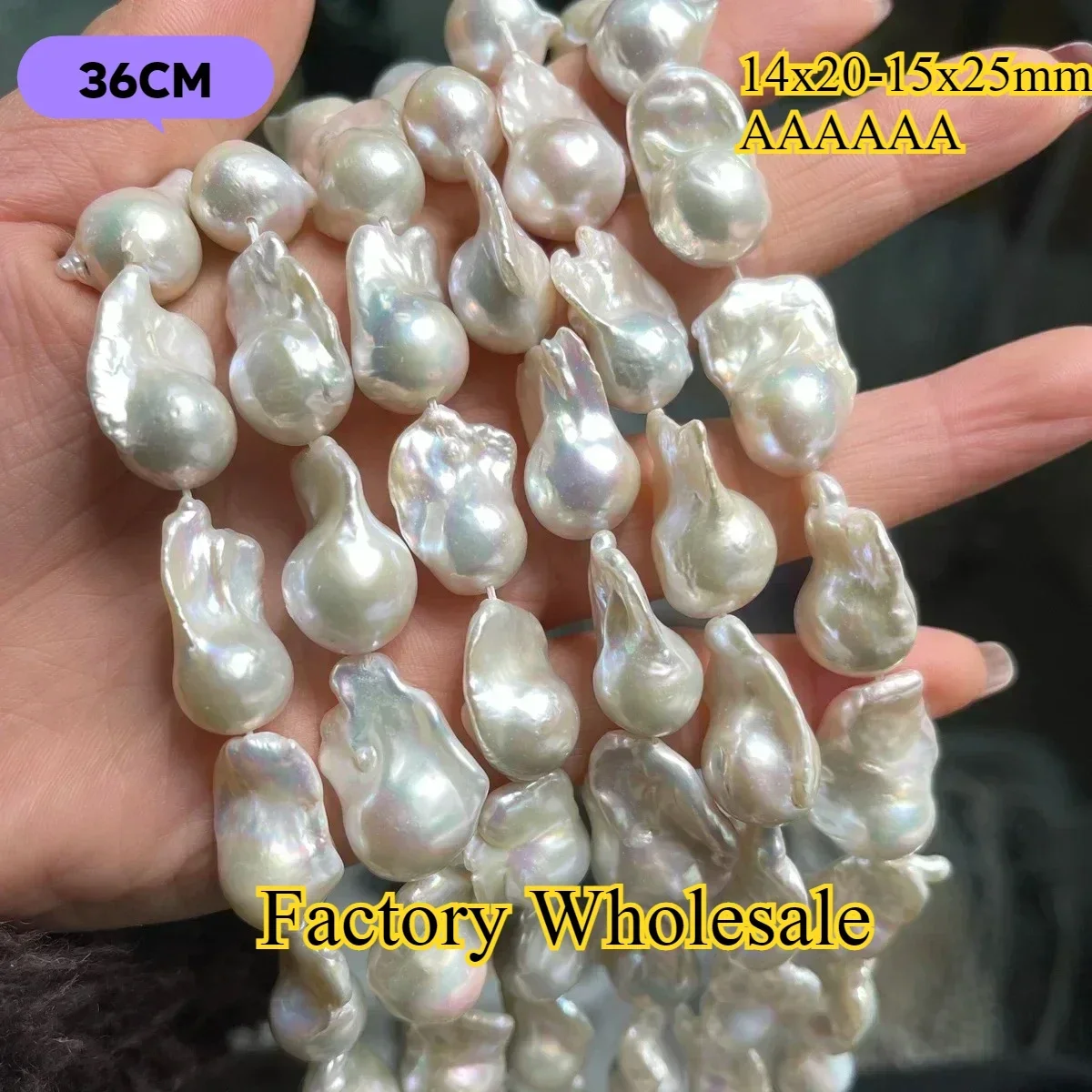14x20-15x25mmAAAAAA Real Natural Freshwater Pearl Baroque Tail Bead Gift Jewelry MakeDIY Necklace Bracelet Accessories Wholesale
14x20-15x25mmAAAAAA Real Natural Freshwater Pearl Baroque Tail Bead Gift Jewelry MakeDIY Necklace Bracelet Accessories Wholesale
