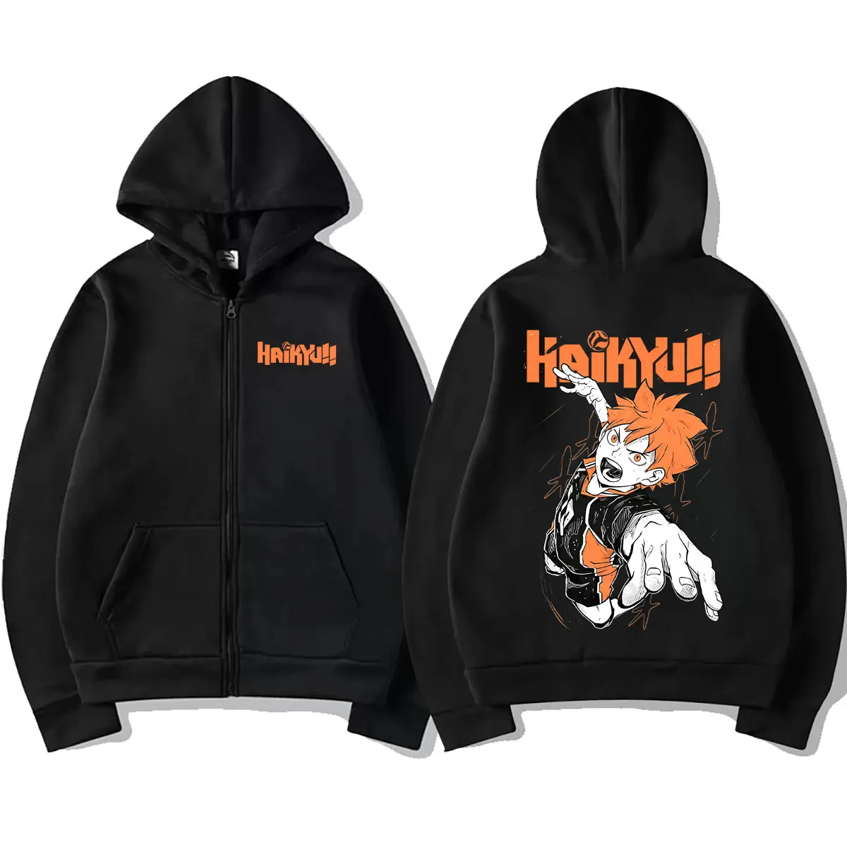 Anime Haikyuu Hinata Shoyo Graphic Zipper Hoodie Men Women Manga Oversized Zip Up Jacket Unisex Fashion Vintage Casual Hoodies
Anime Haikyuu Hinata Shoyo Graphic Zipper Hoodie Men Women Manga Oversized Zip Up Jacket Unisex Fashion Vintage Casual Hoodies
