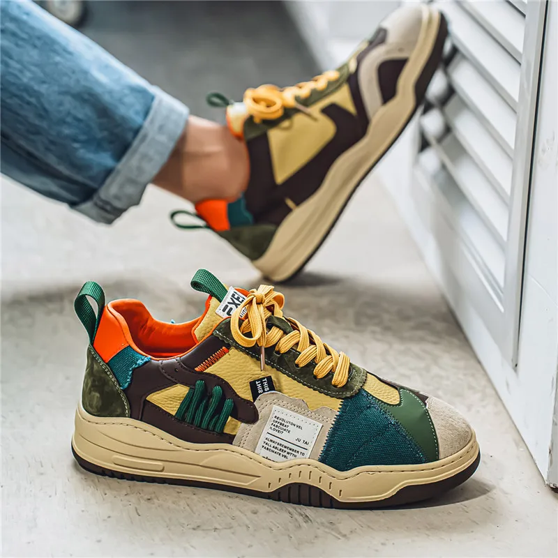 Мужская обувь, весна-осень 2023, новые мужские легкие туфли Форрест Гамп на толстой подошве, модная и универсальная повседневная спортивная обувь
Мужская обувь, весна-осень 2023, новые мужские легкие туфли Форрест Гамп на толстой подошве, модная и универсальная повседневная спортивная обувь